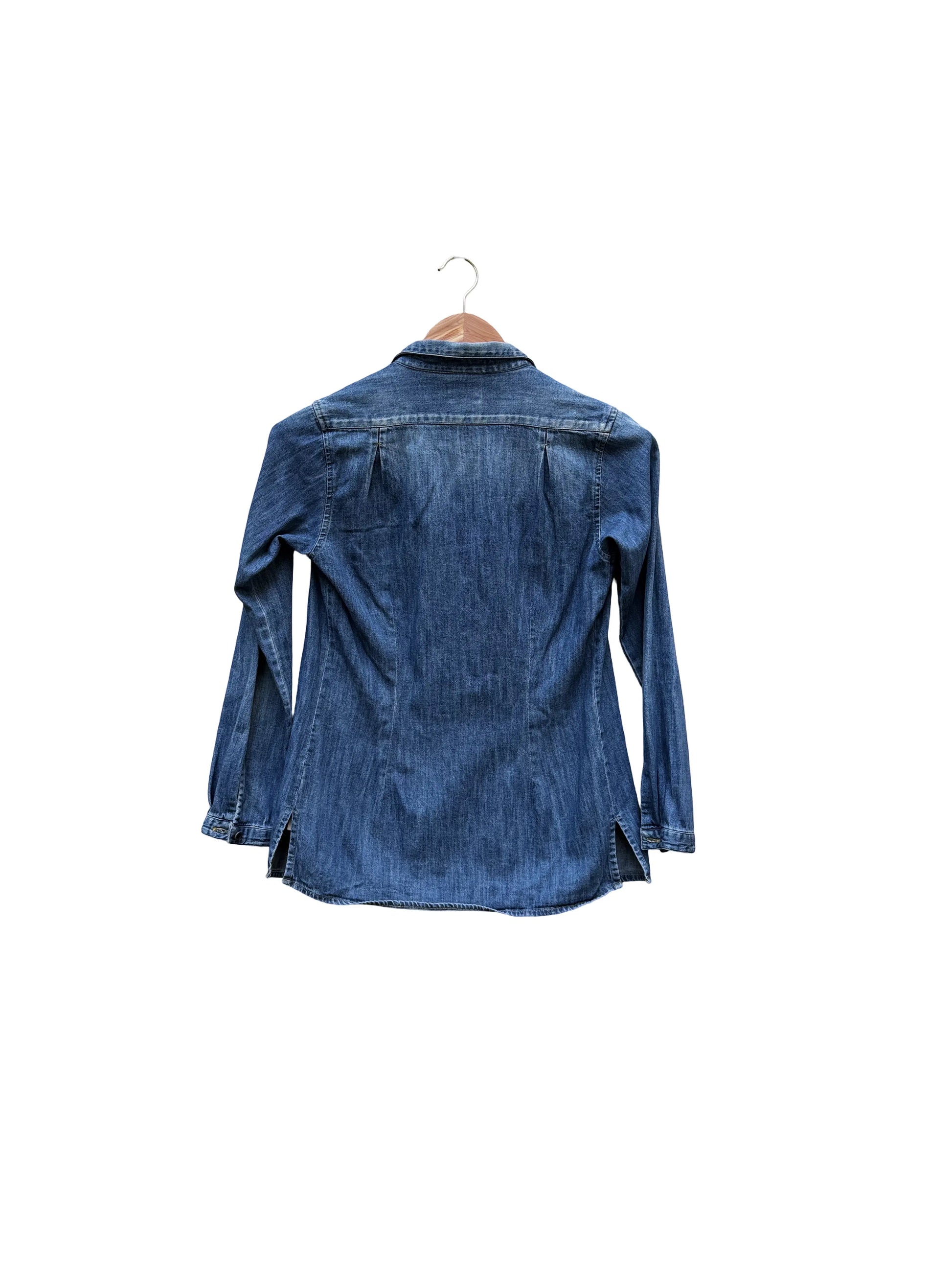 Chemise en jean Taille 16/XS seconde main femme