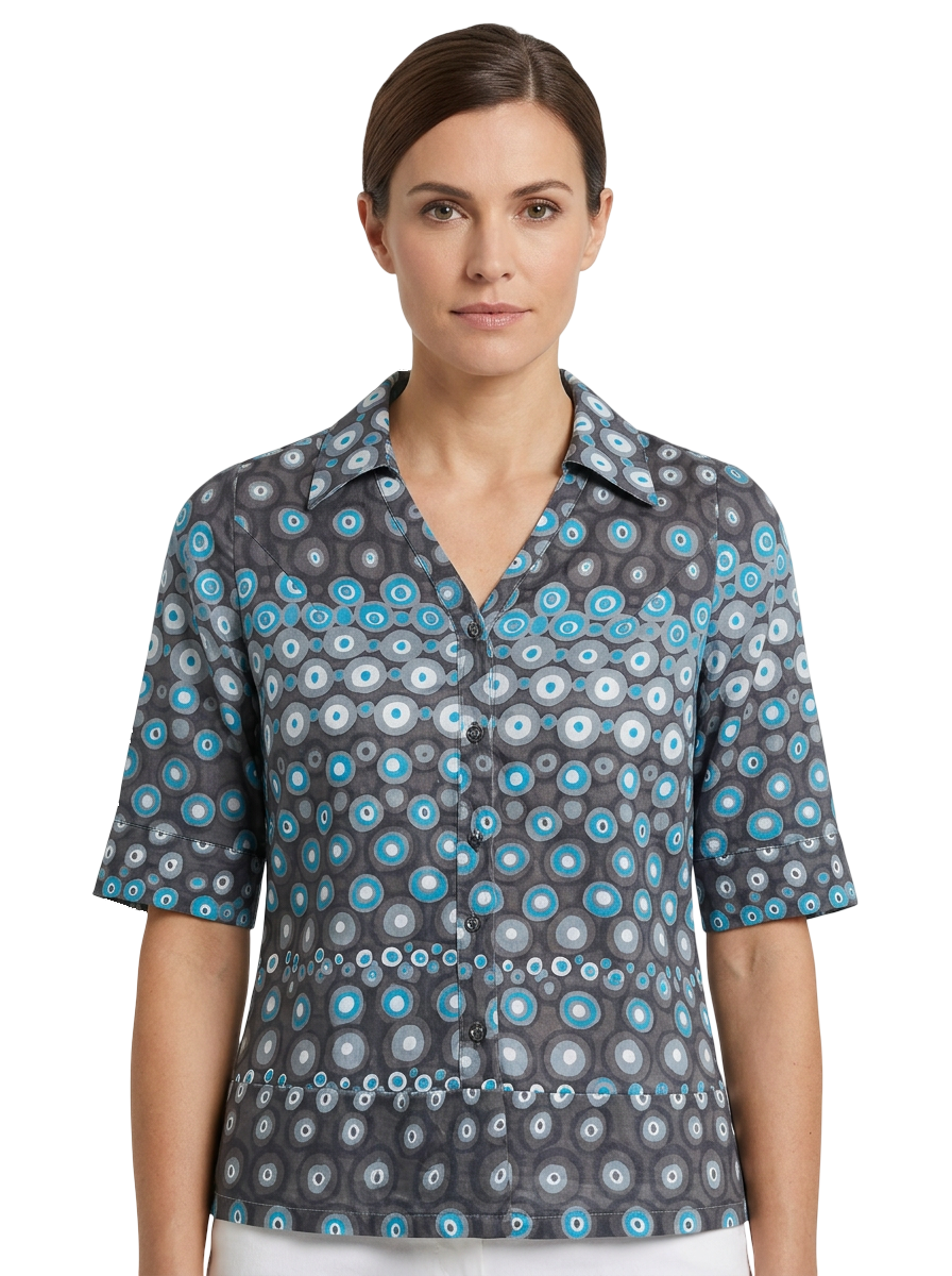 Chemise à motifs - Taille 36 CoClo Custom seconde main femmes