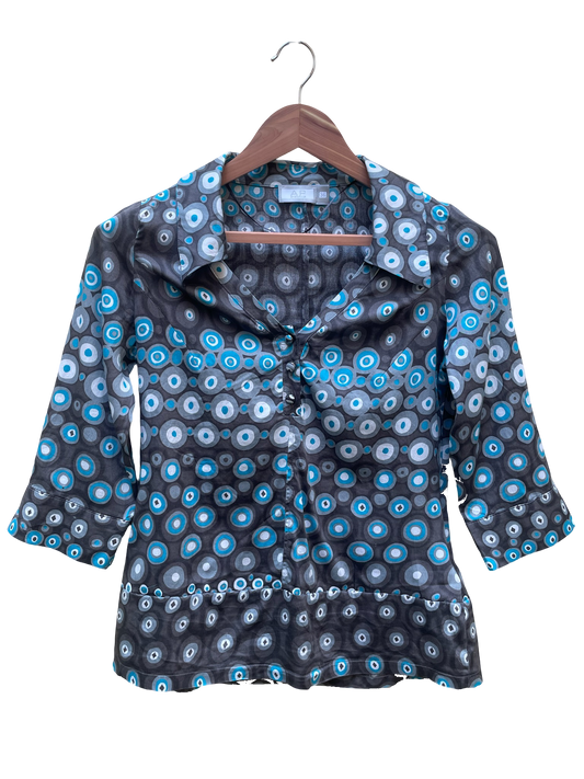 Chemise à motifs - Taille 36 CoClo Custom seconde main femmes