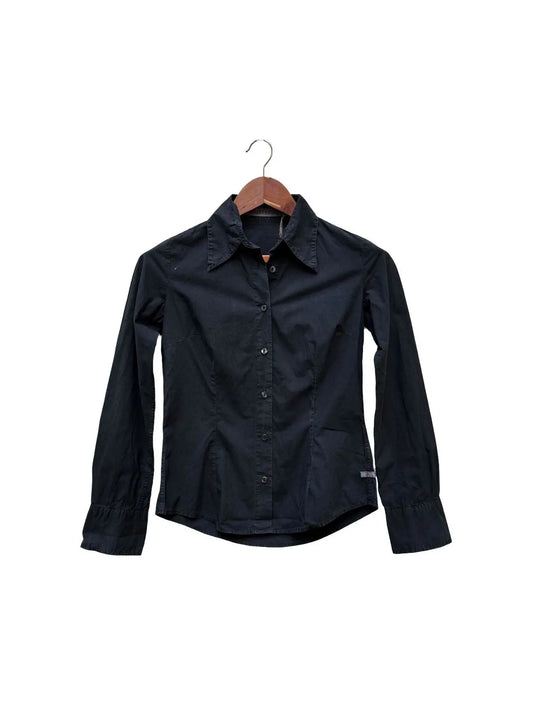 Chemise noire Taille 1/S seconde main femme