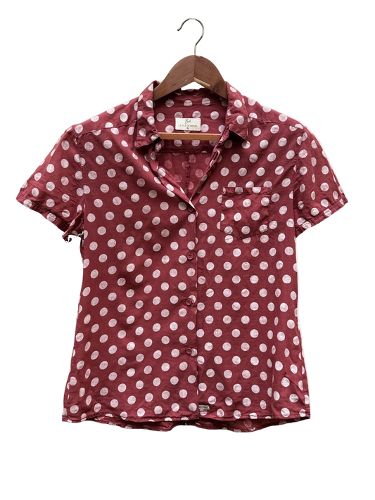 Chemise à pois Taille M Ble en Herbe CoClo Seconde main femmes