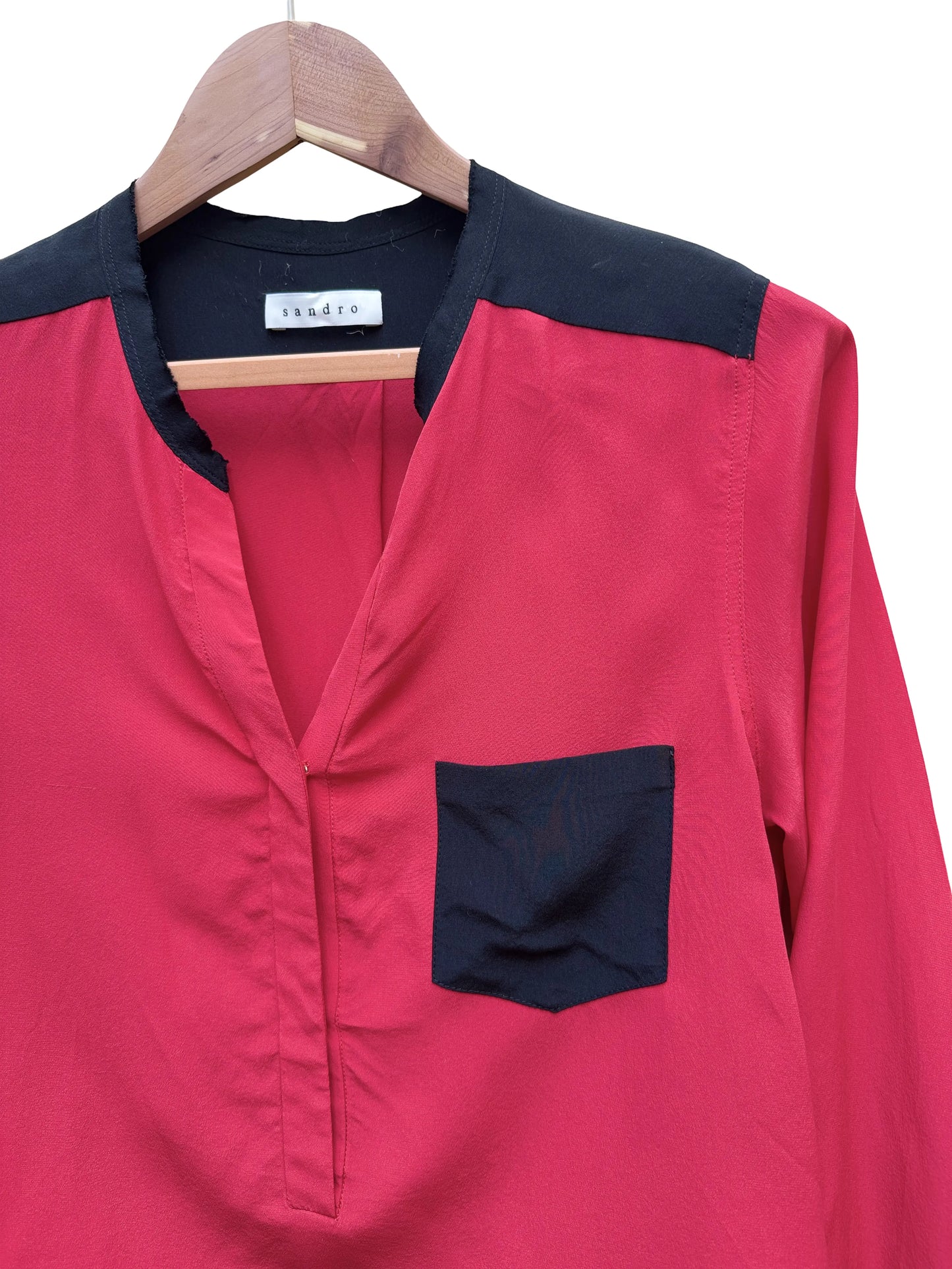 Chemise rouge Taille 38 seconde main femme