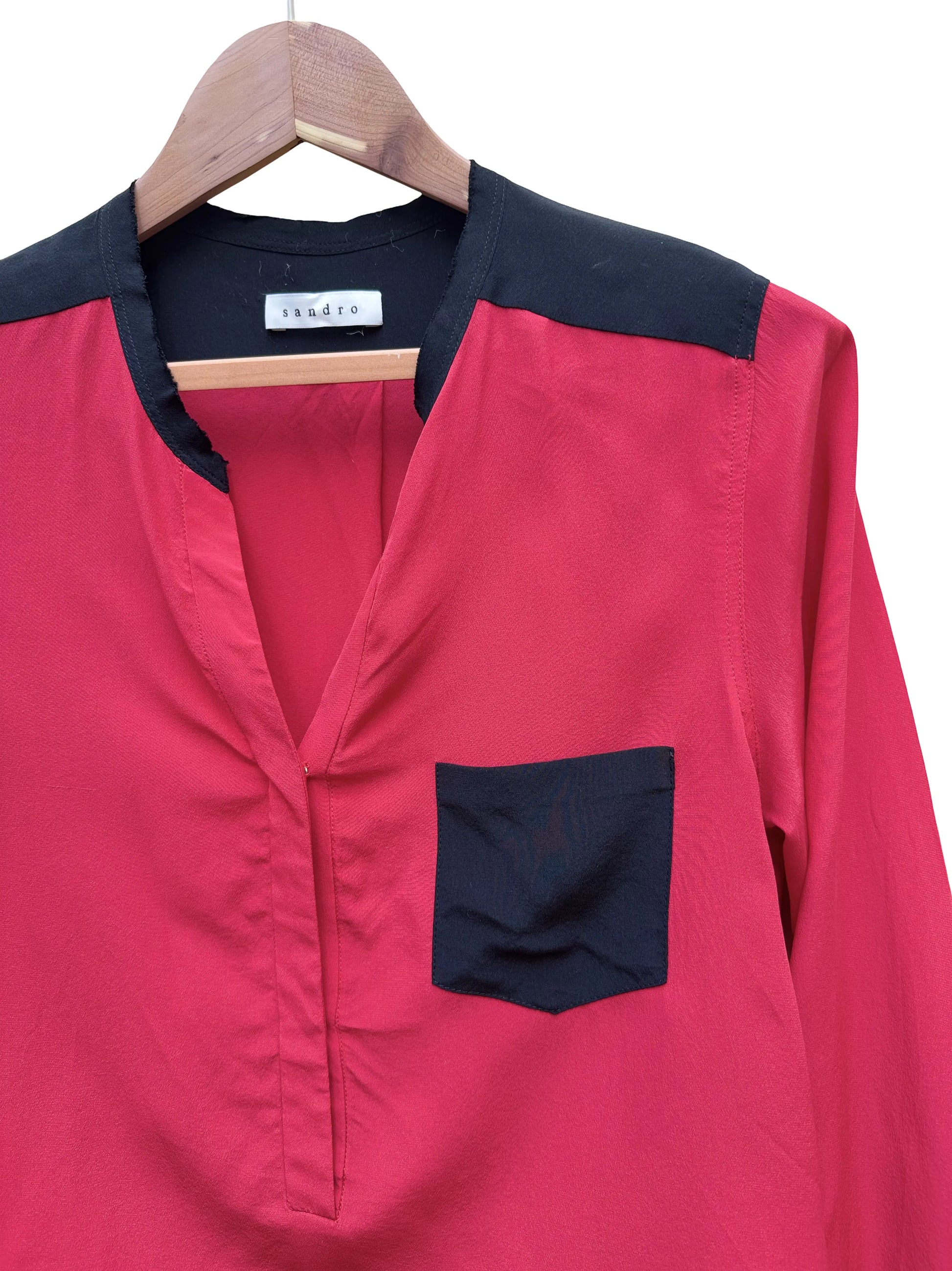 Chemise rouge Taille 38 seconde main femme