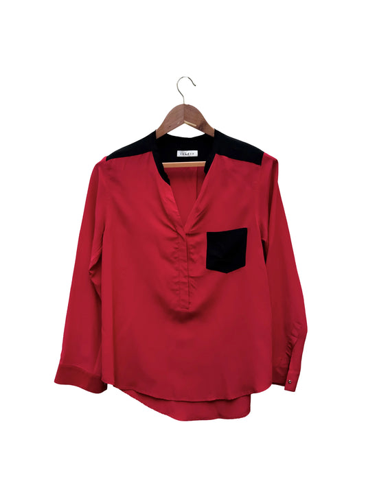 Chemise rouge Taille 38 seconde main femme