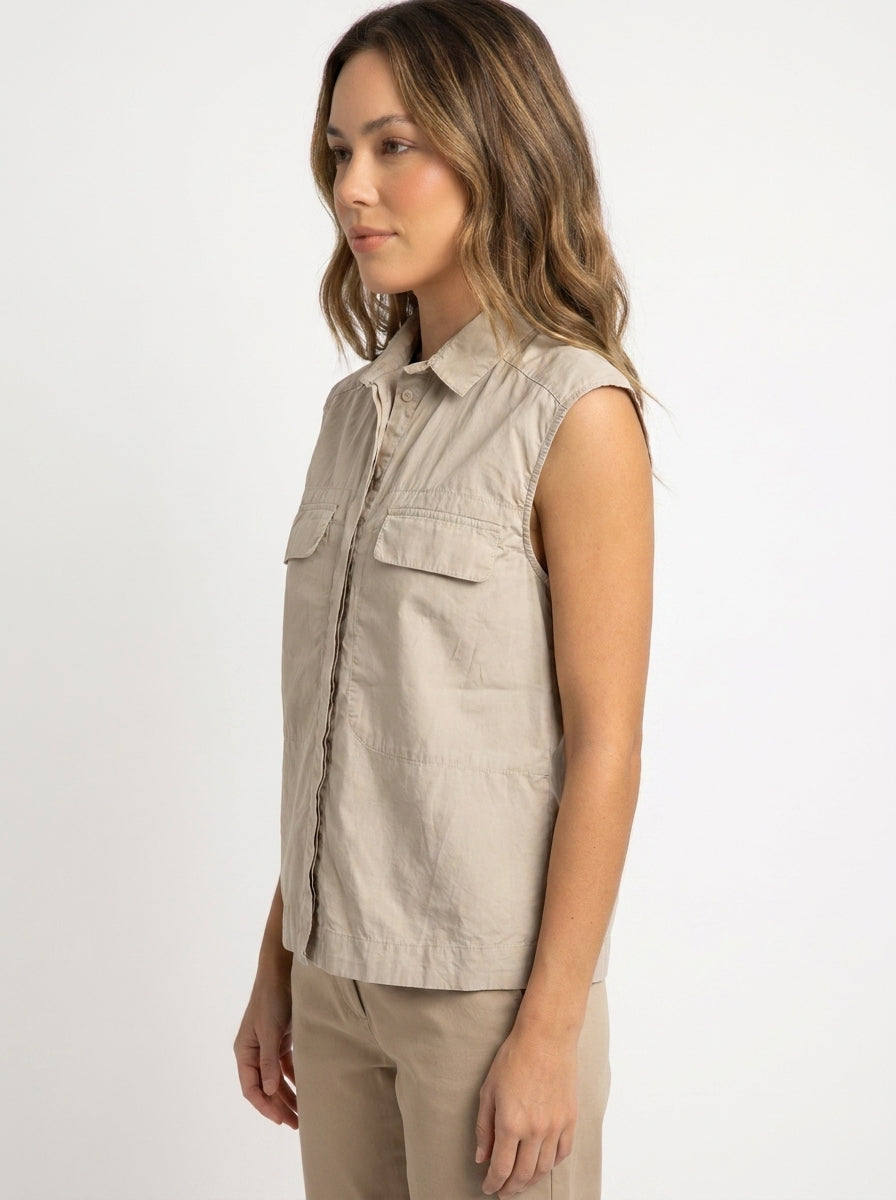 Chemise sans manche Esluna Esme studio  taille S/M Seconde main CoClo femmes