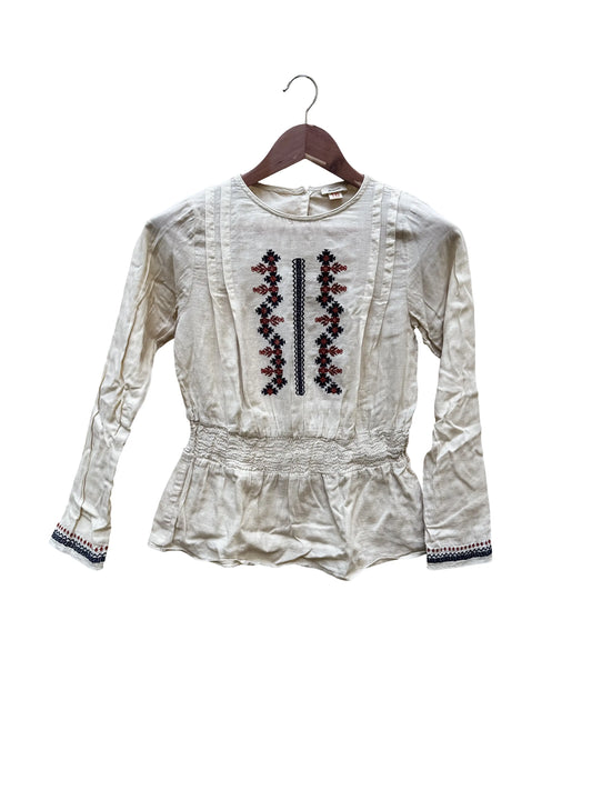 Chemisier blanc cassé Taille 16/XS seconde main femme