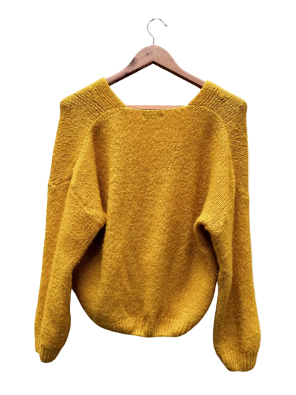 Gilet Jaune Moutarde - Taille Unique CoClo Custom Seconde main femmes