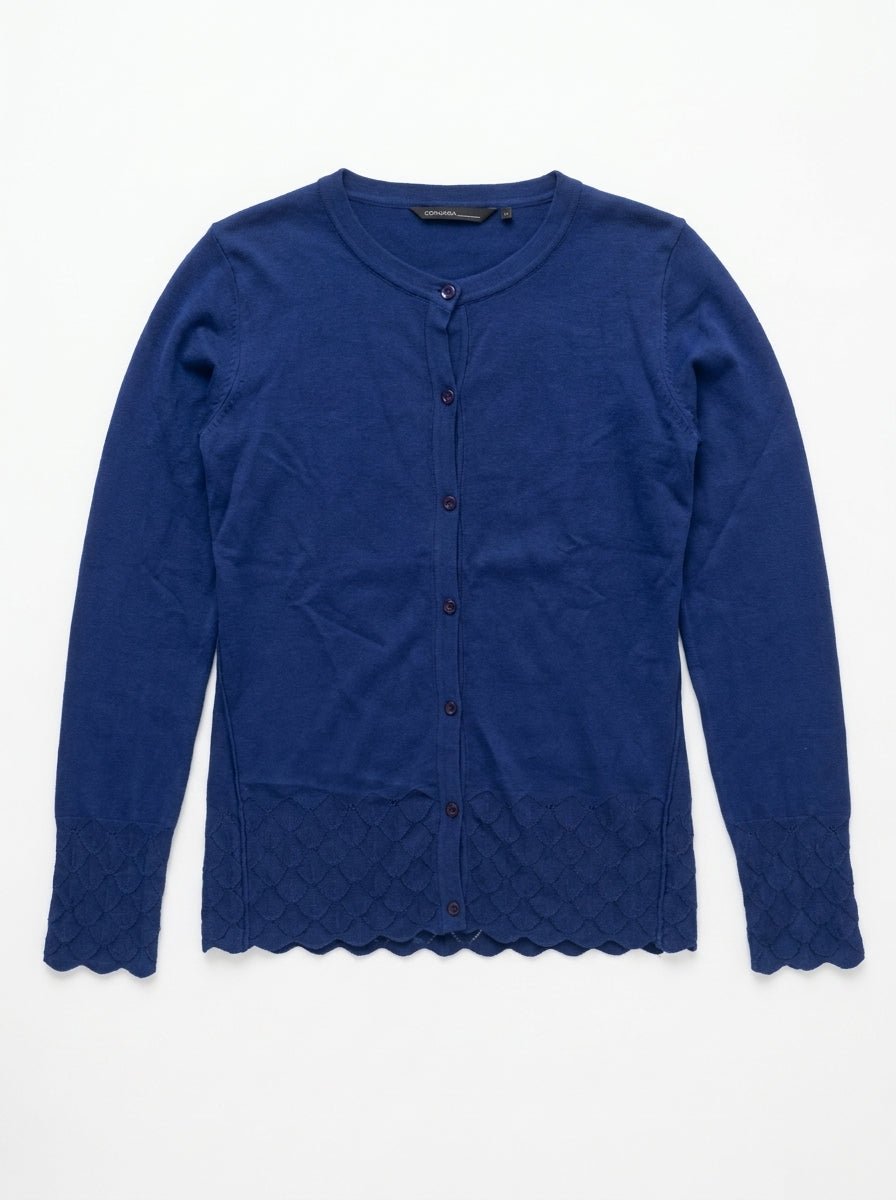Gilet bleu taille 36 Dona Dura Seconde main CoClo Femmes