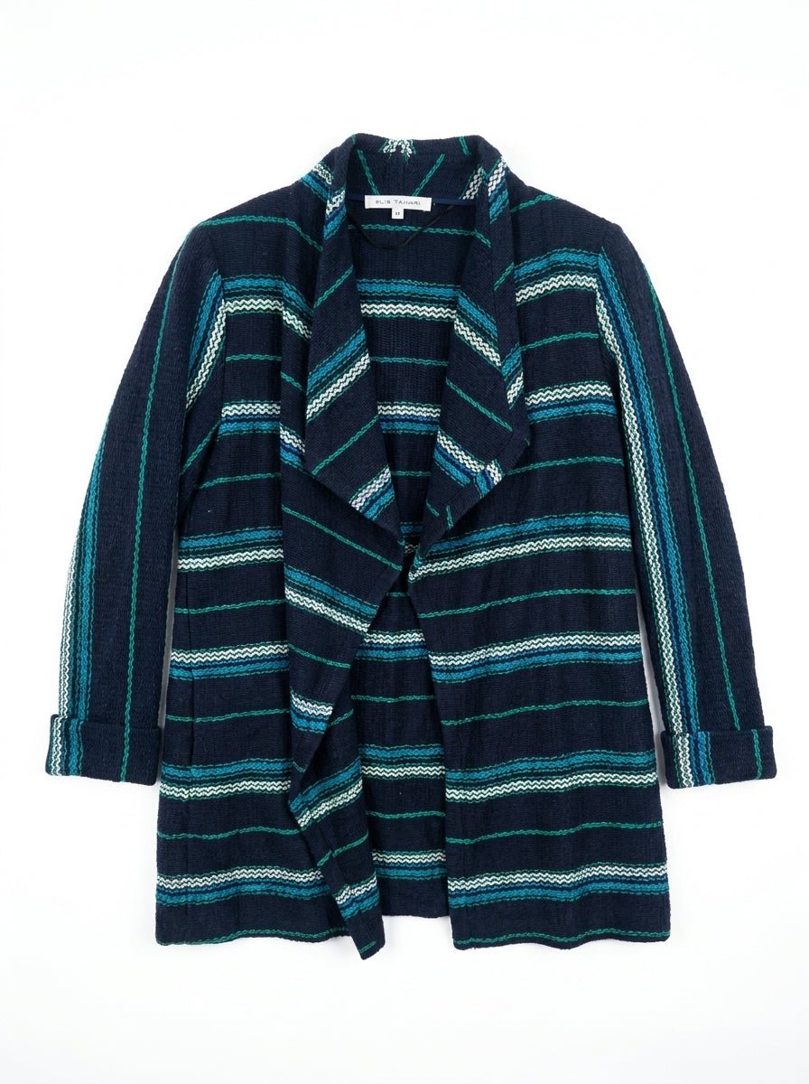 Gilet taille 38 noir et bleu Gerard Darel Seconde main CoClo Femmes
