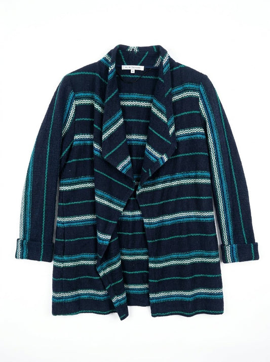 Gilet taille 38 noir et bleu Gerard Darel Seconde main CoClo Femmes