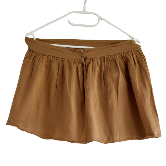 Mini jupe camel - Taille S American Vintage