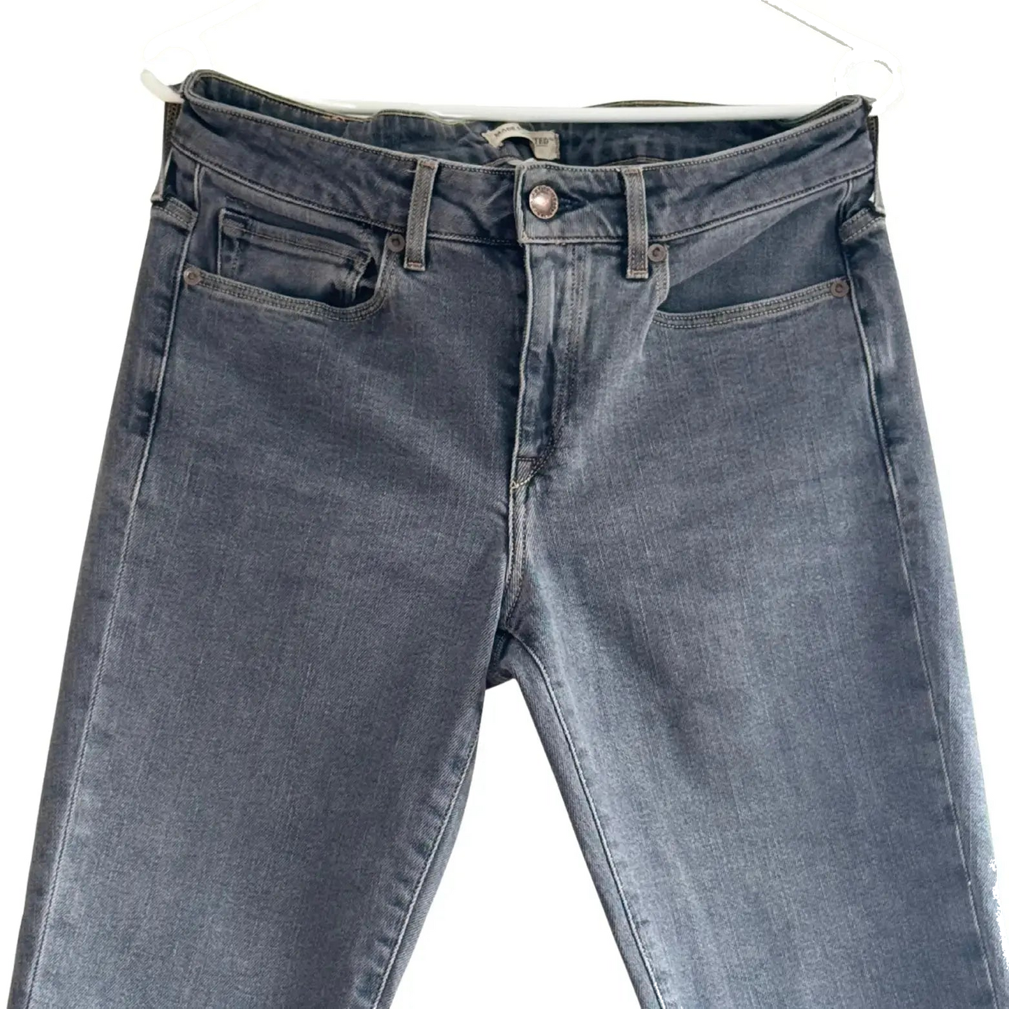 Jean Droit Gris Taille W28/L32 Levis Seconde main CoClo Femmes