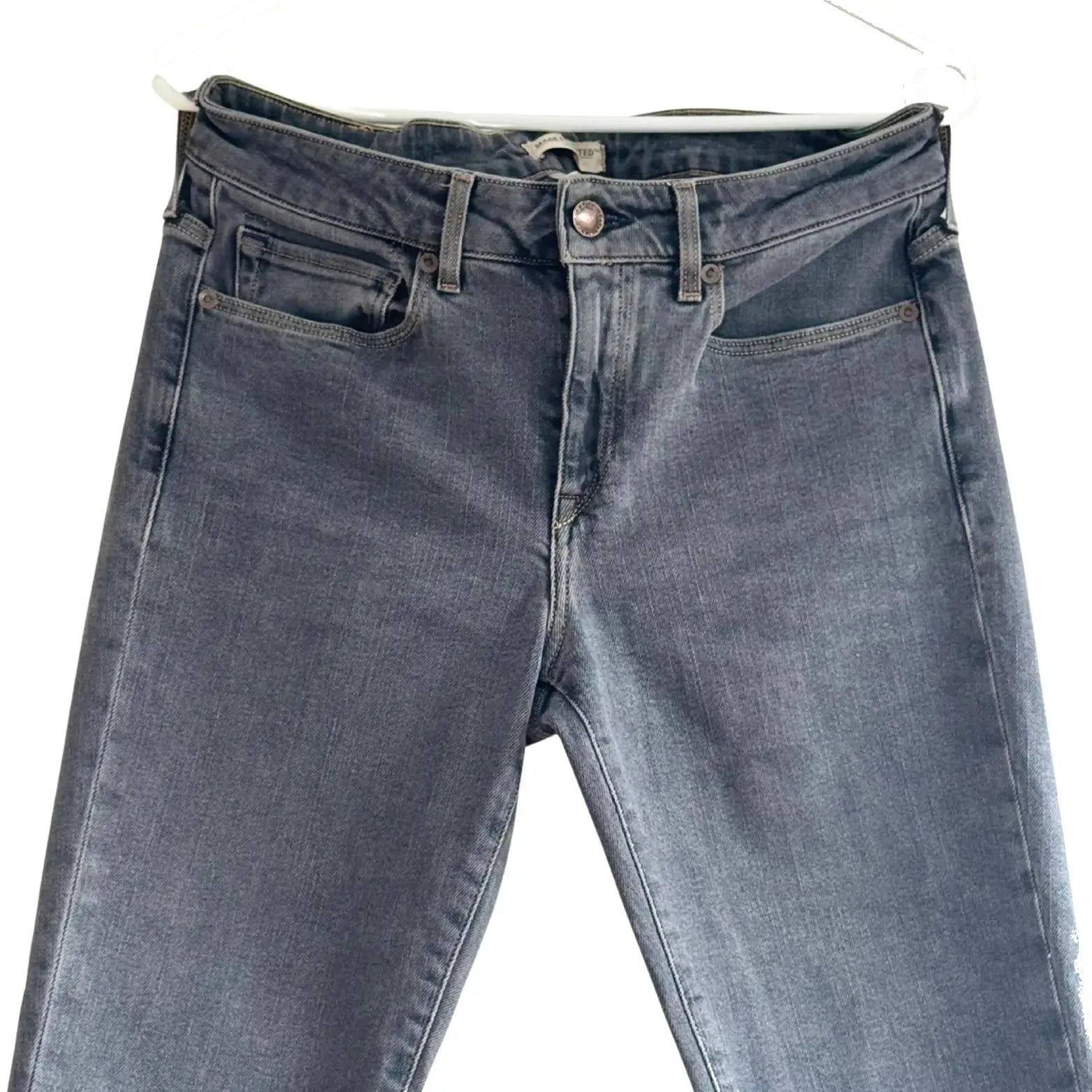 Jean Droit Gris Taille W28/L32 Levis Seconde main CoClo Femmes