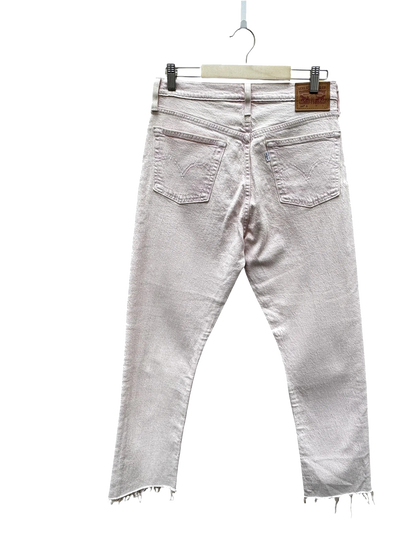 Jean_Droit_Rose_Taille_W28_L32_-_levis_Seconde_main_CoClo_Femmes