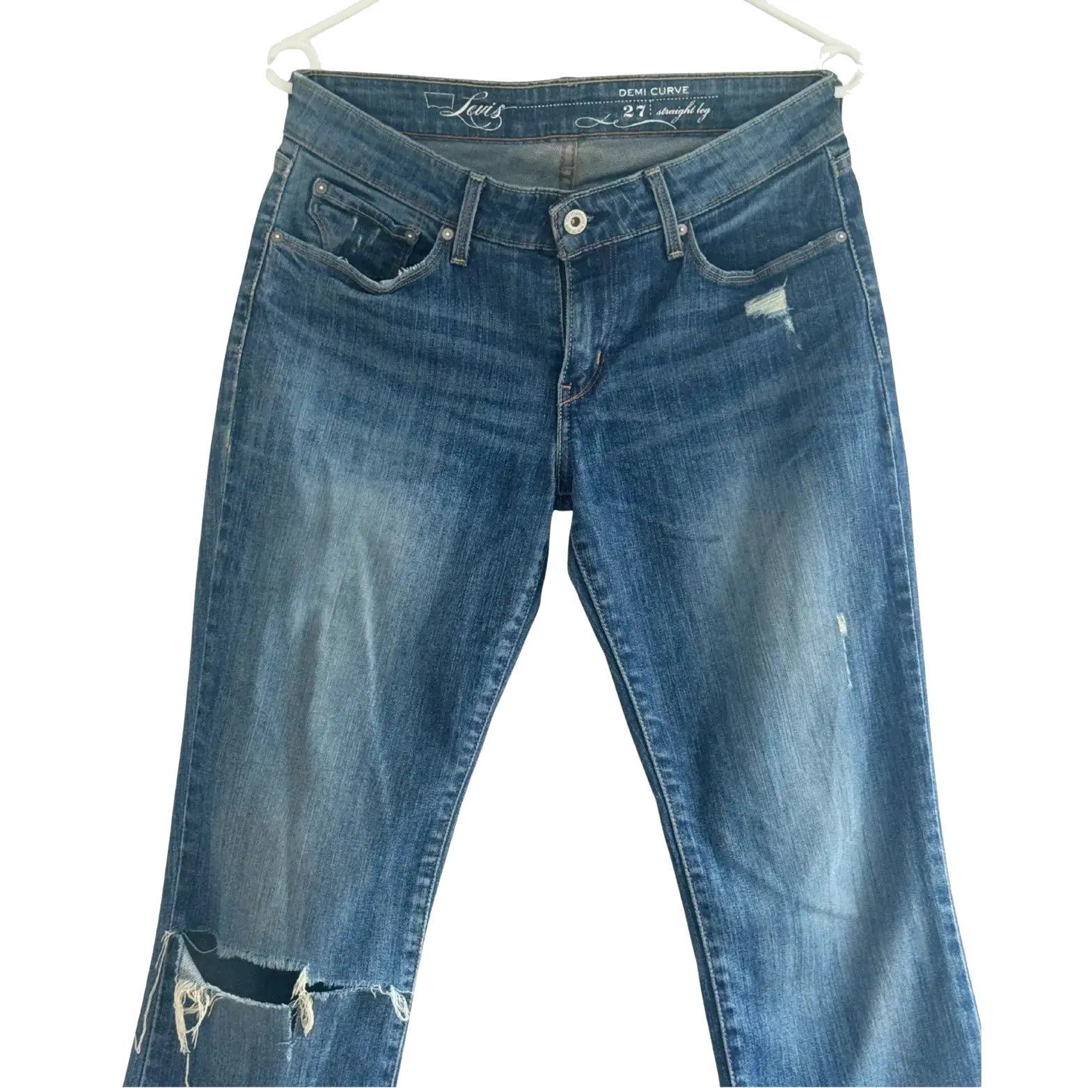 Jean Droit Taille W27/L30 Levis Seconde main CoClo Femmes