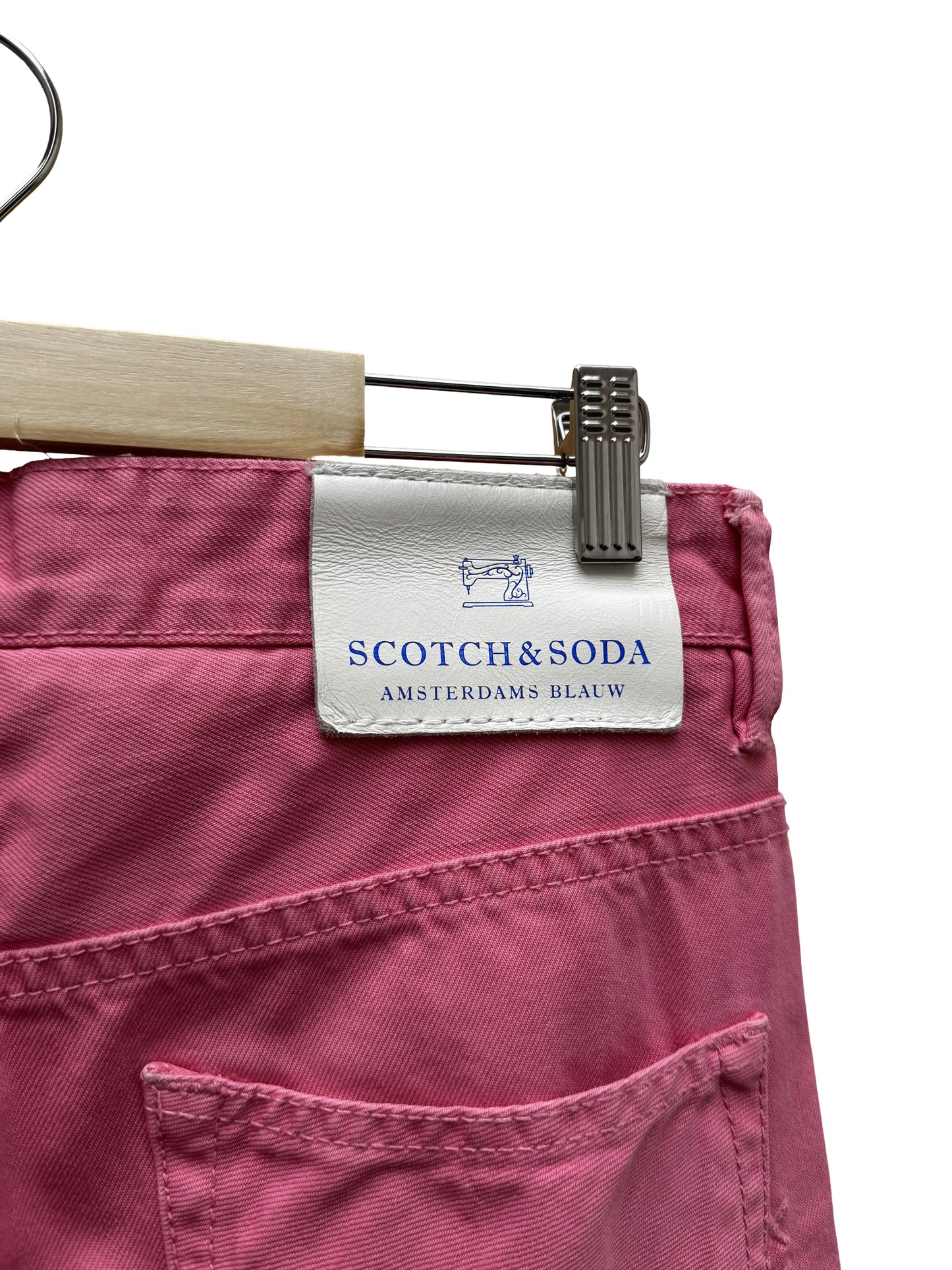 Jean Fuchsia Taille 28 seconde main femme