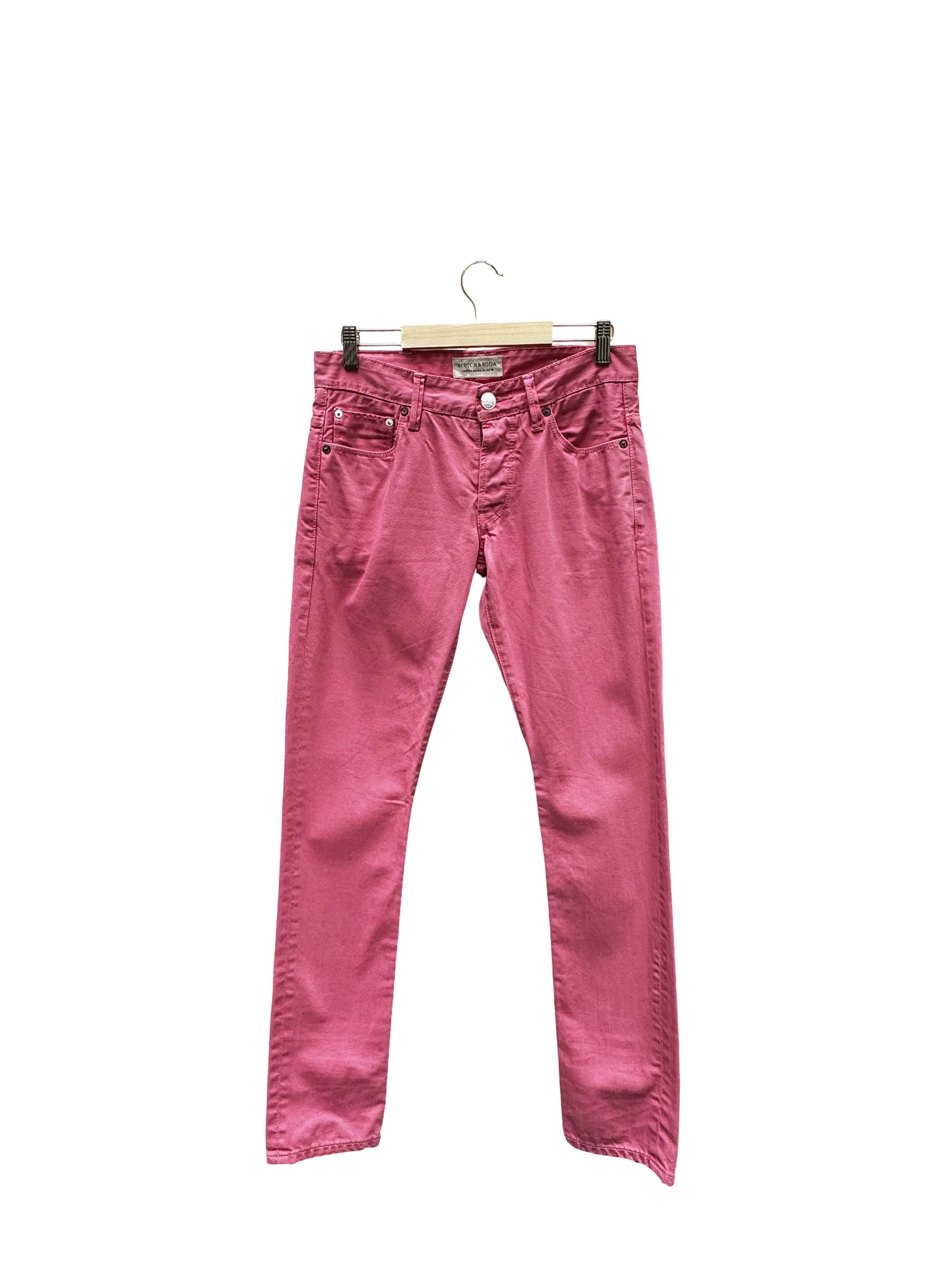 Jean Fuchsia Taille 28 seconde main femme