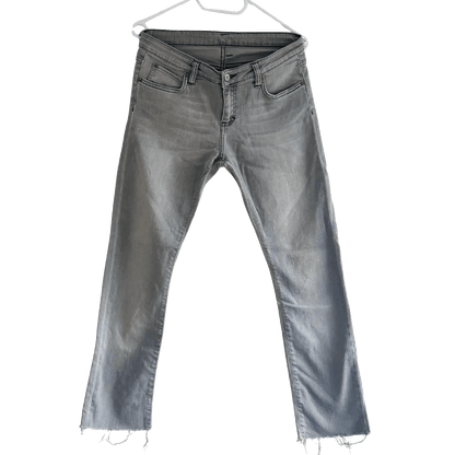 Jean Gris Droit - Taille 28 Edwin Seconde main CoClo Femmes