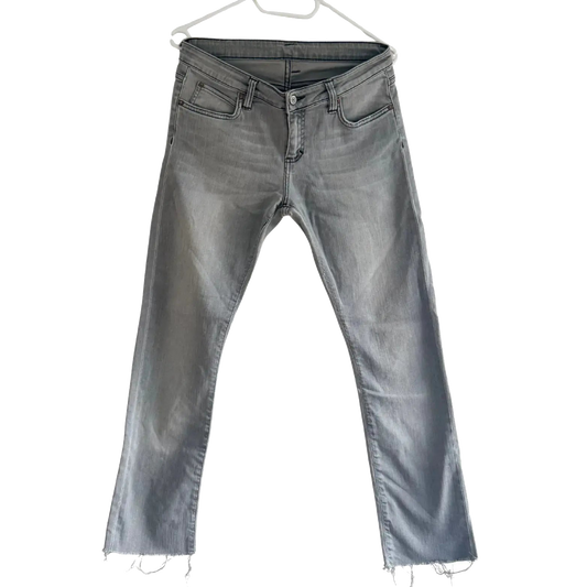 Jean Gris Droit - Taille 28 Edwin Seconde main CoClo Femmes