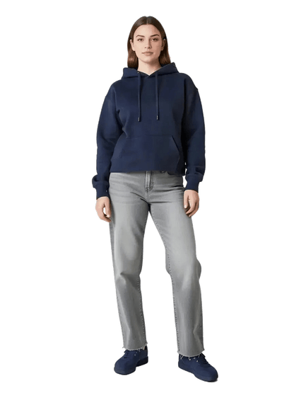 Jean Gris Droit - Taille 28 Edwin Seconde main CoClo Femmes