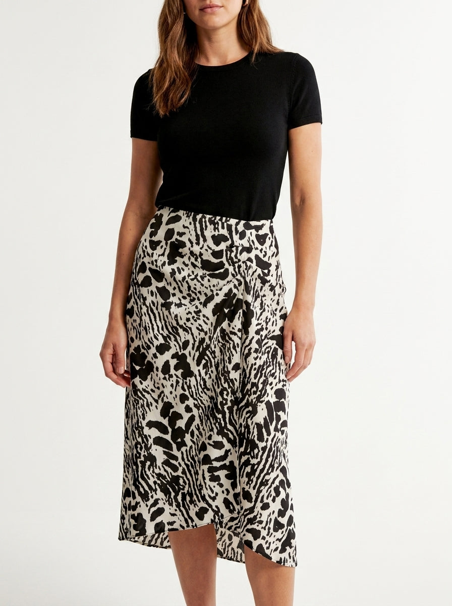 Jupe Ba&sh noir et blanc taille 2 Seconde main Colo Femmes