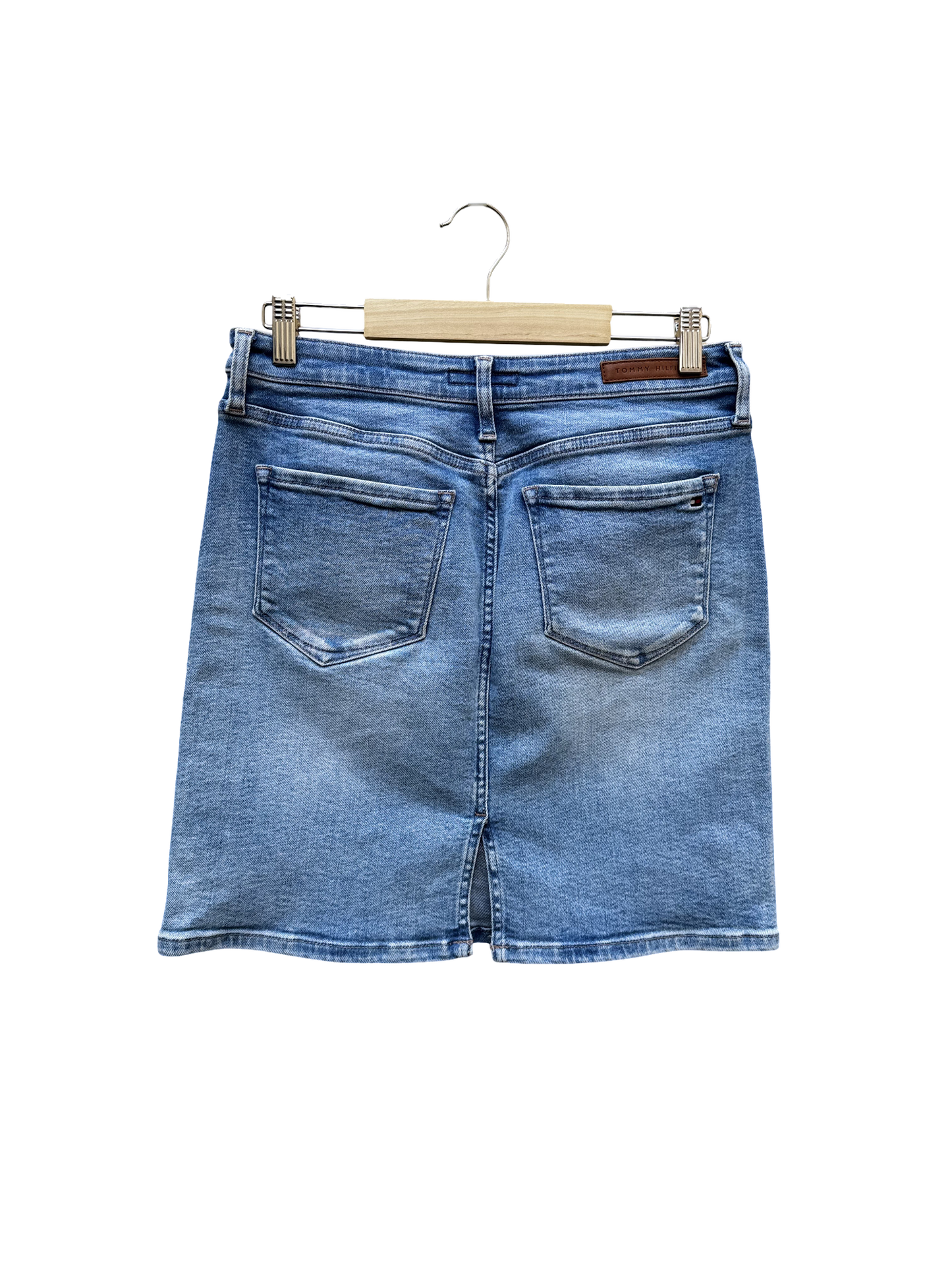 Jupe Bleu Denim Taille 40 Tommy Hilfiger Seconde main CoClo Femmes