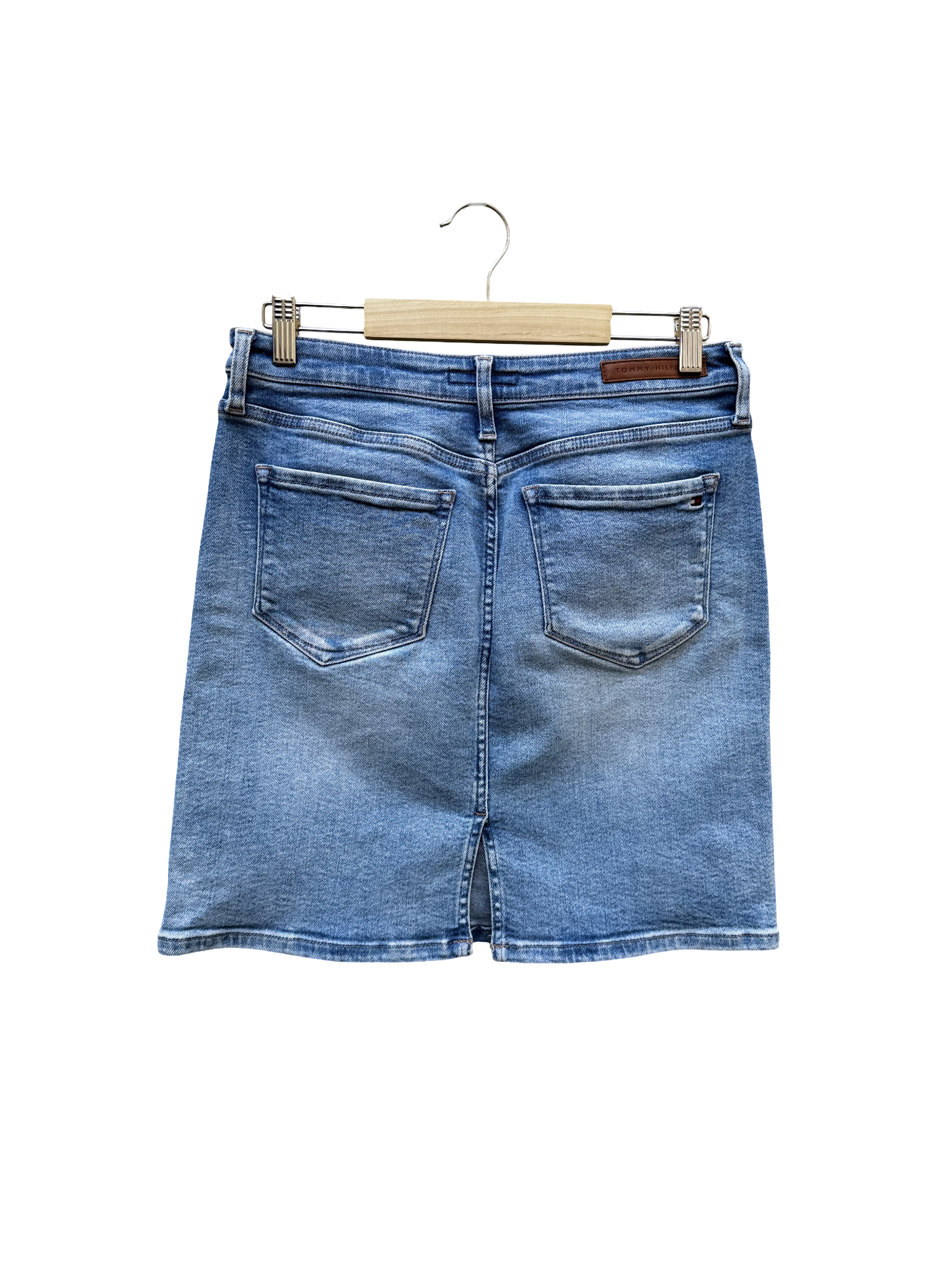 Jupe Bleu Denim Taille 40 Tommy Hilfiger Seconde main CoClo Femmes