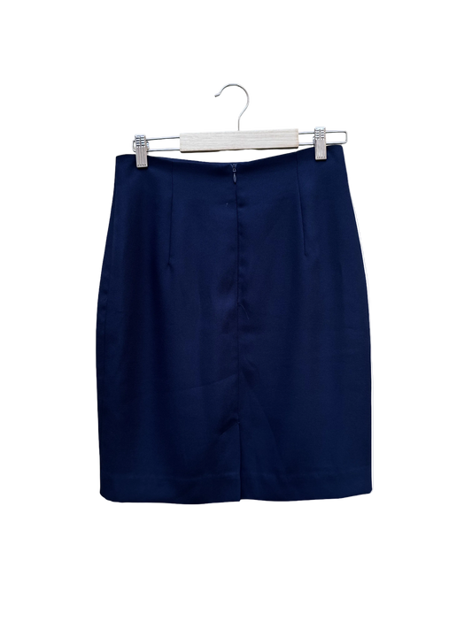 Jupe Bleu Marine Taille 2/M CoClo Custom Upcycling femmes