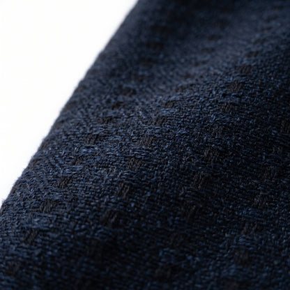 Jupe_Bleu_nuit_Caroll_taille_36_seconde_main_CoClo_Femmes_front