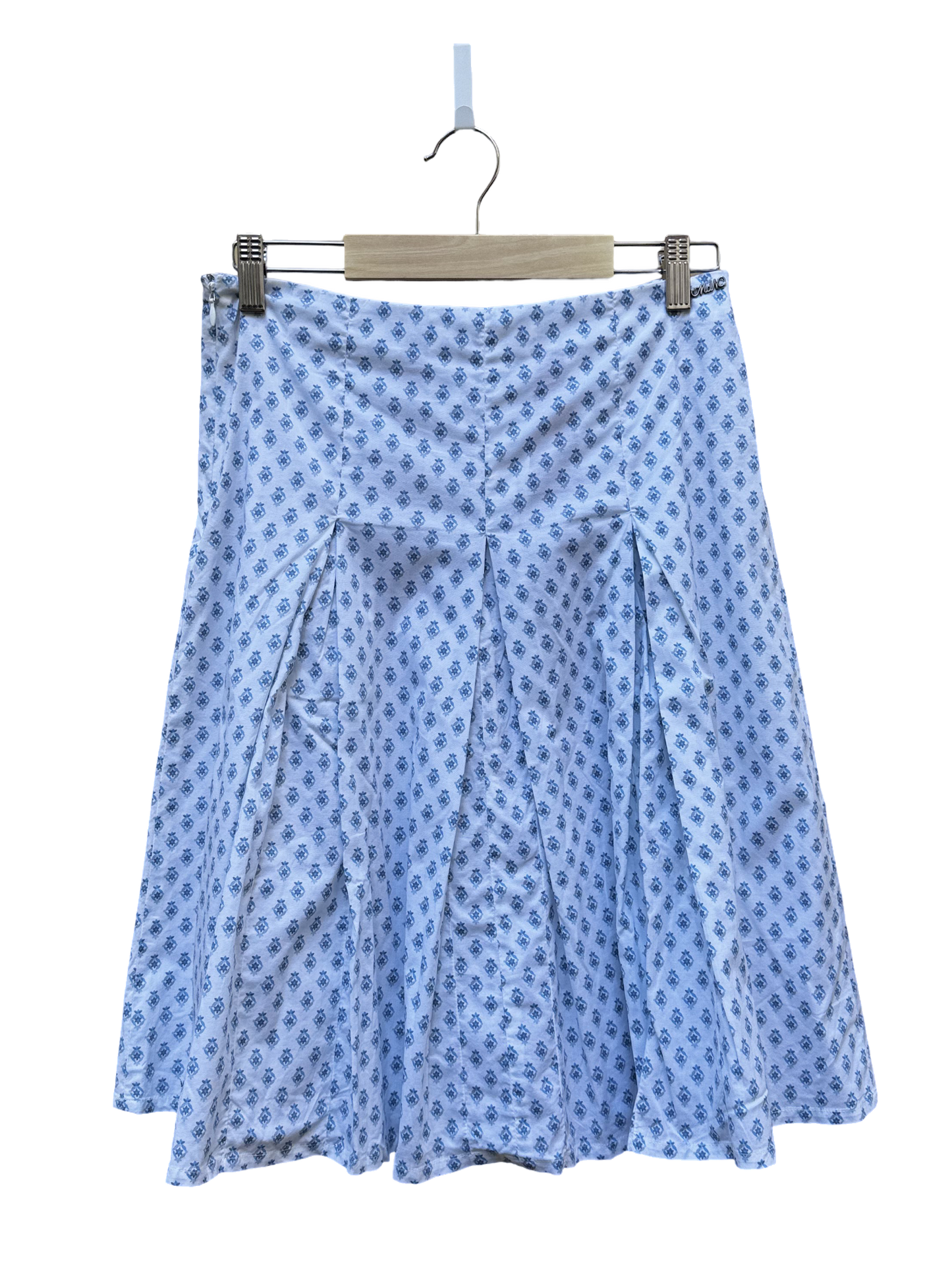 Jupe Bleue & blanche Taille S MerduNord CoClo Seconde main Femmes
