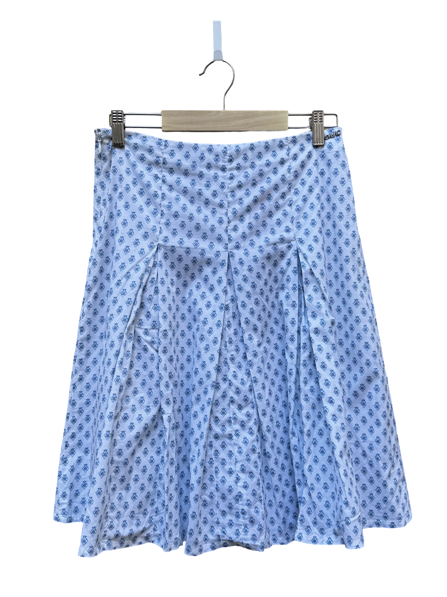 Jupe Bleue & blanche Taille S MerduNord CoClo Seconde main Femmes