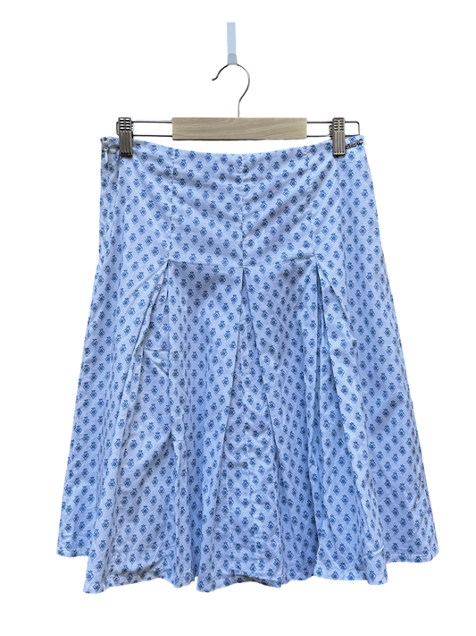Jupe Bleue & blanche Taille S MerduNord CoClo Seconde main Femmes