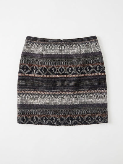 Jupe Caroll imprime Taille 38 seconde main CoClo femmes