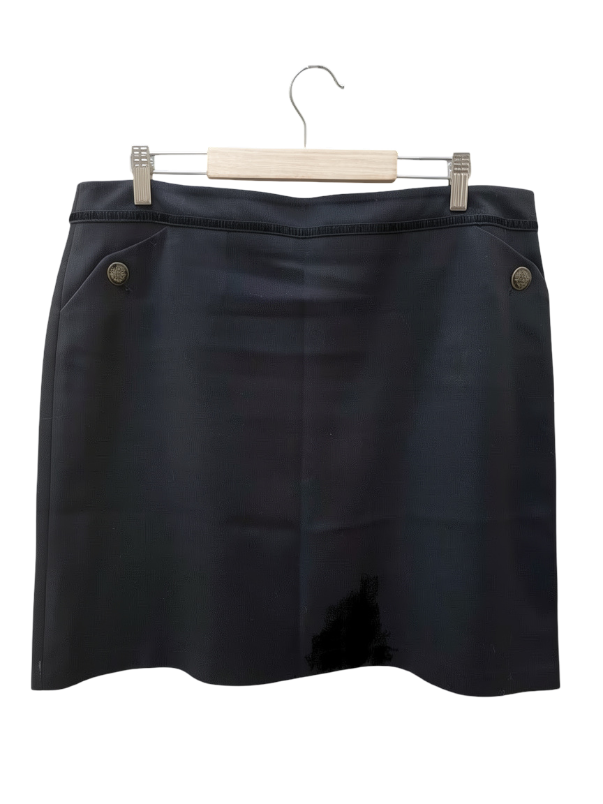 Jupe CoClo Custom - noir taille XL vue porte - seconde main femmes