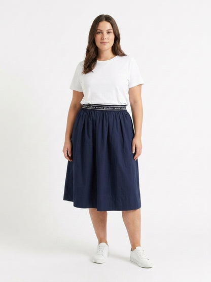 Jupe Esme Studios bleu Taille L Seconde main CoClo Femmes