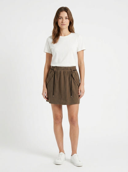 Jupe IKKS kaki Taille 36 Seconde main CoClo femmes