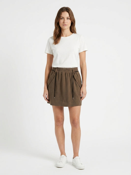 Jupe IKKS kaki Taille 36 Seconde main CoClo femmes