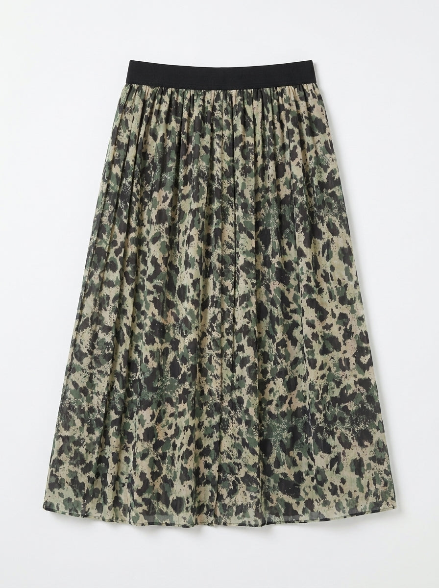 Jupe Soyaconcept taille L vert Seconde main CoClo Femmes