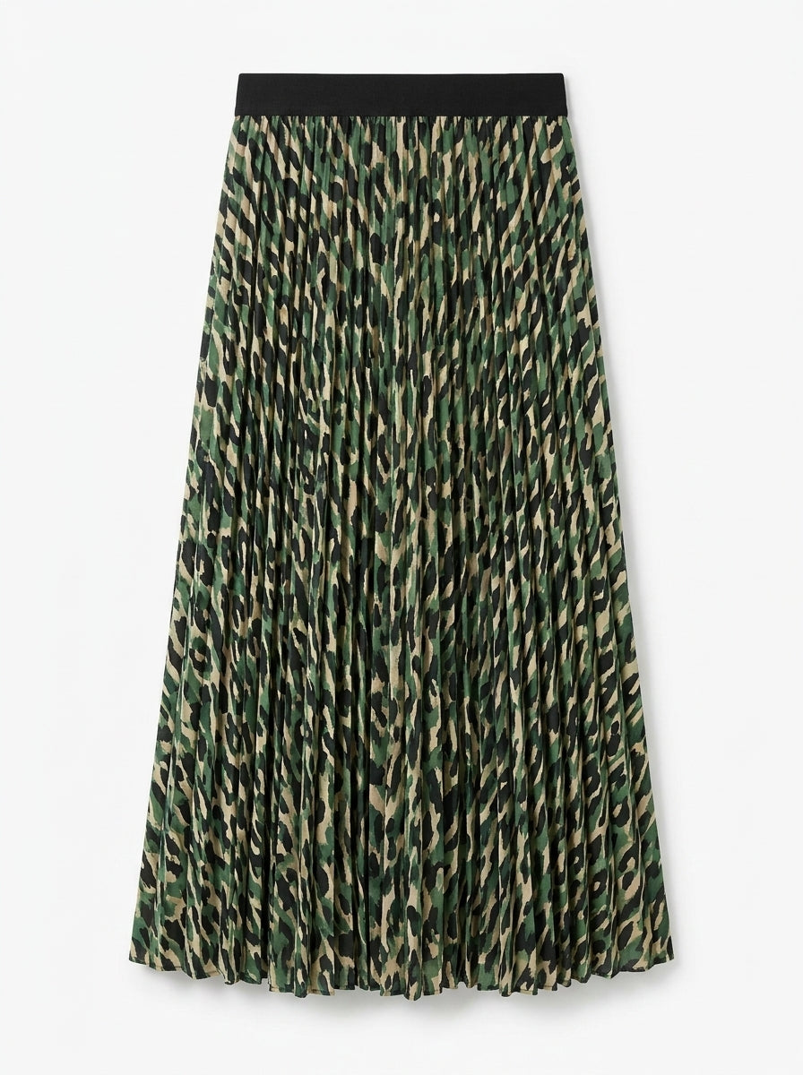 Jupe Soyaconcept taille L vert Seconde main CoClo Femmes