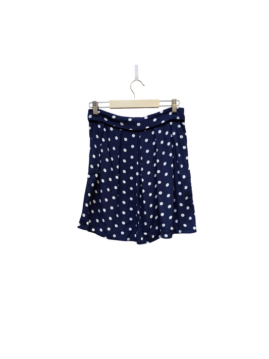 Jupe bleu marine à pois Taille 1/S seconde main femme