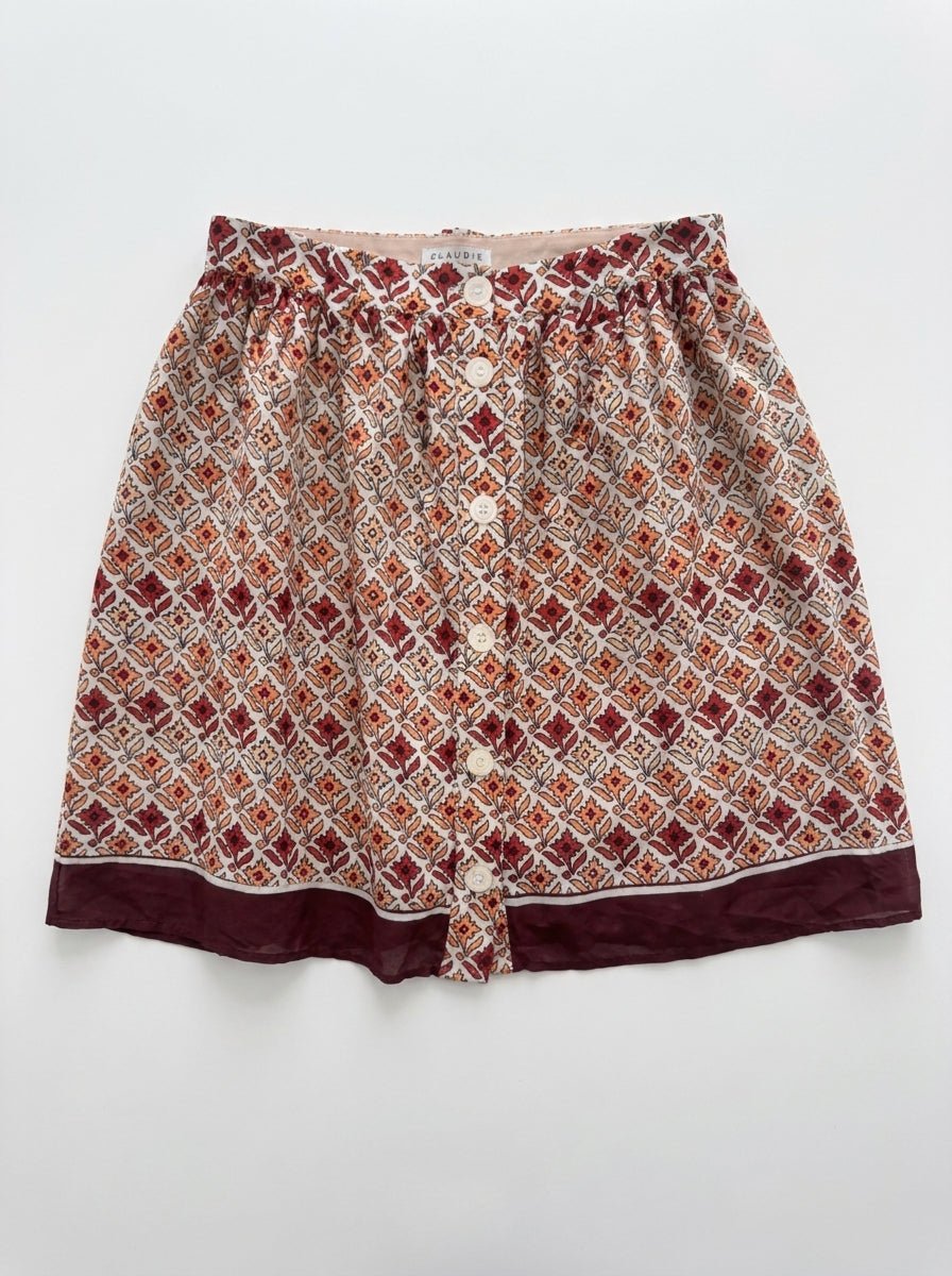 Jupe imprime taille 36 Claudie Pierlot Seconde main CoClo Femmes