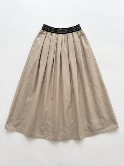 Jupe midi beige esme studios Seconde main CoClo Femmes
