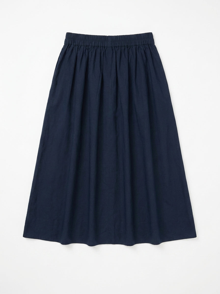 Jupe midi bleu nuit Esme Studios Taille S/M/L Seconde main CoClo femmes