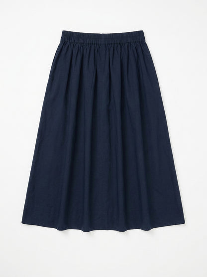 Jupe midi bleu nuit Esme Studios Taille S/M/L Seconde main CoClo femmes