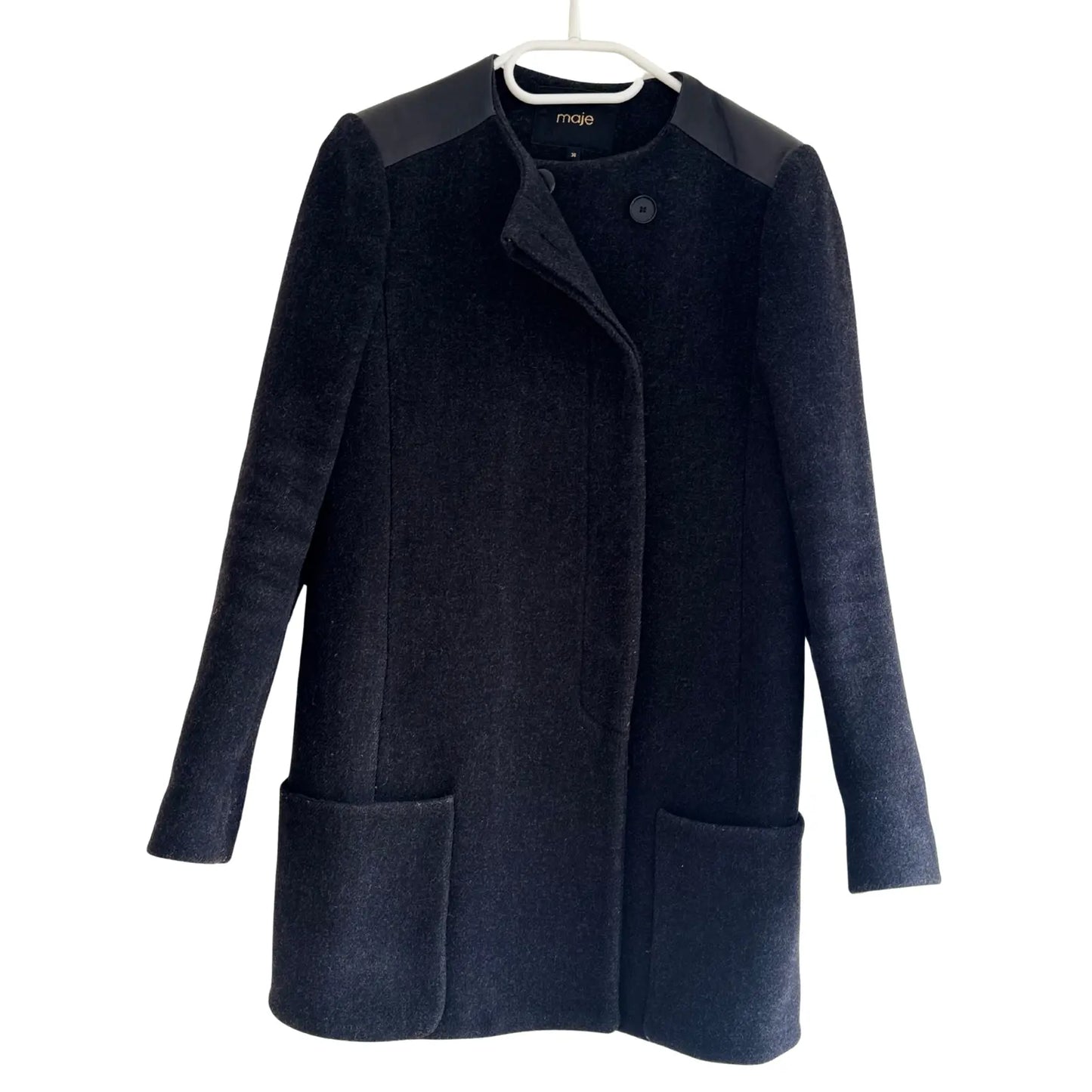 Manteau gris - Taille 36 Maje