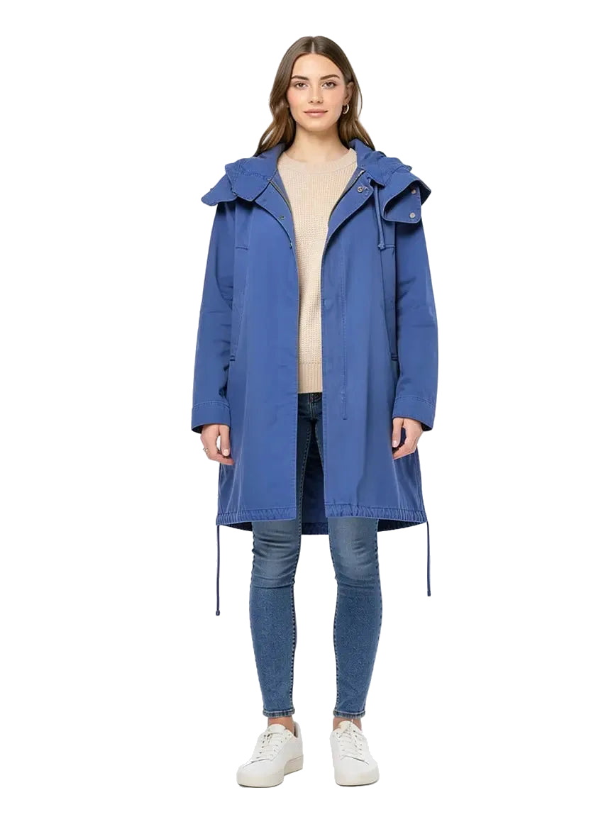 Manteau Bleu Electrique Taille 2/M Bellerose Seconde main CoClo Femmes