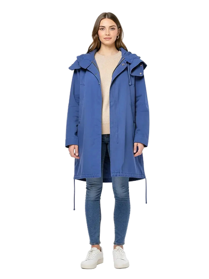 Manteau Bleu Electrique Taille 2/M Bellerose Seconde main CoClo Femmes