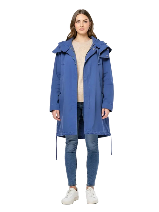 Manteau Bleu Electrique Taille 2/M Bellerose Seconde main CoClo Femmes