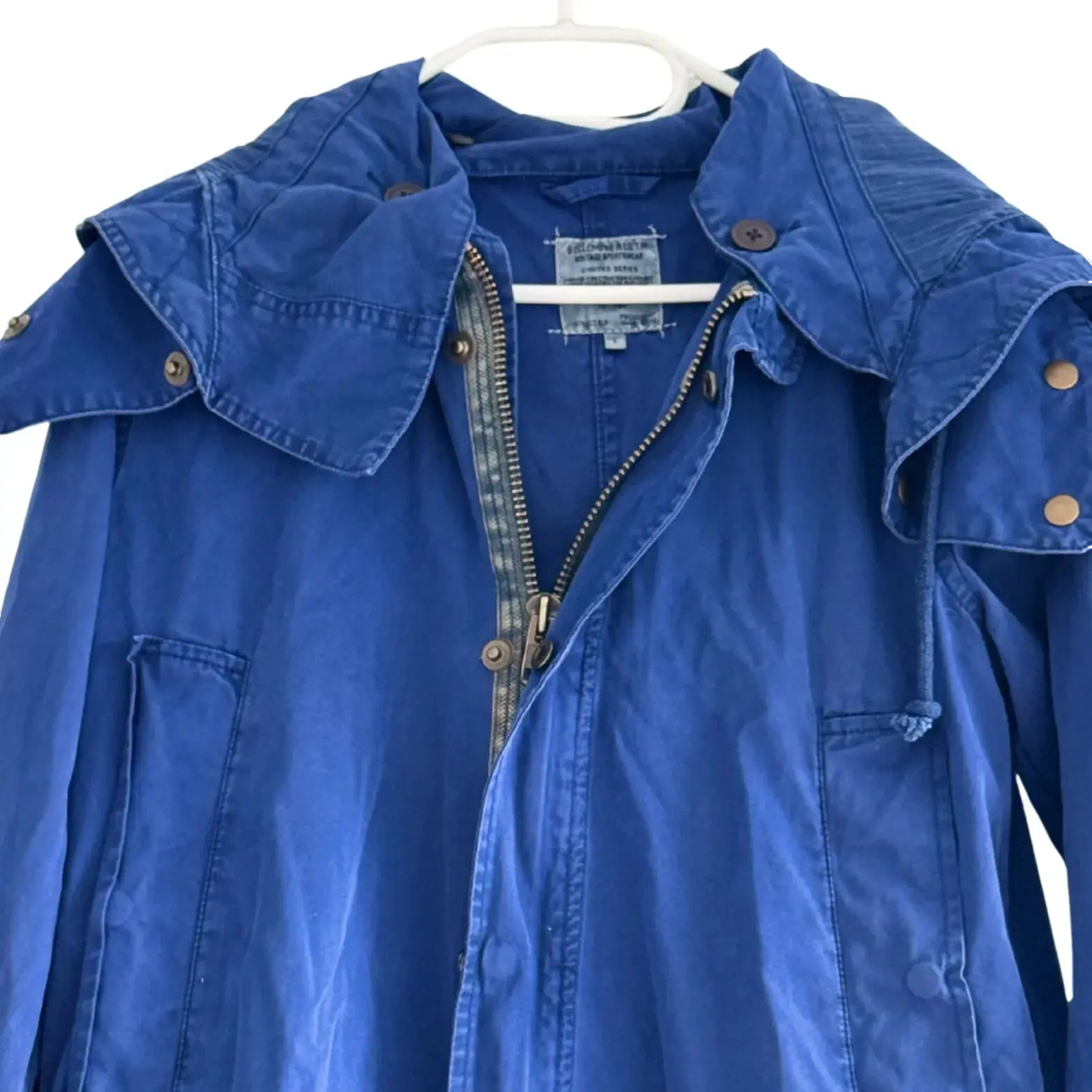 Manteau Bleu Electrique Taille 2/M Bellerose Seconde main CoClo Femmes