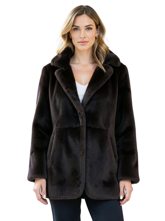 Manteau Chocolat Taille 2/M Seconde main Colo AI